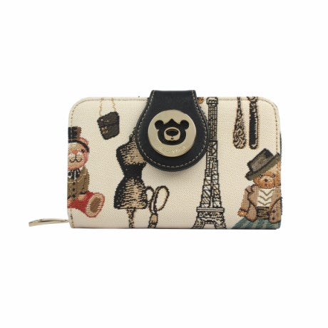 Billetera Mini Henney Bear-HW-111-Paris