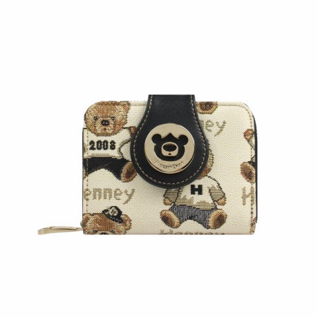 Billetera Mini Logo Henney Bear-HW-027-Password